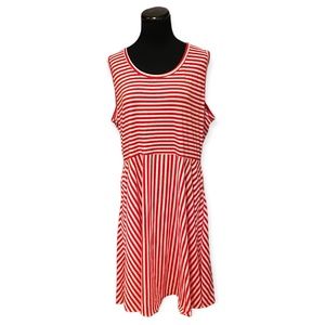 3XL LuLaRoe Nicki Tank Dress with Pockets NWOT Fabulous Holiday Perfect Striped
